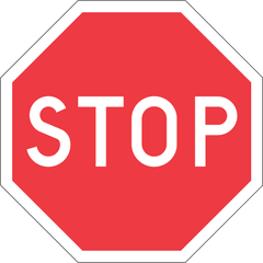 Vägmärke B2: Stopplikt
